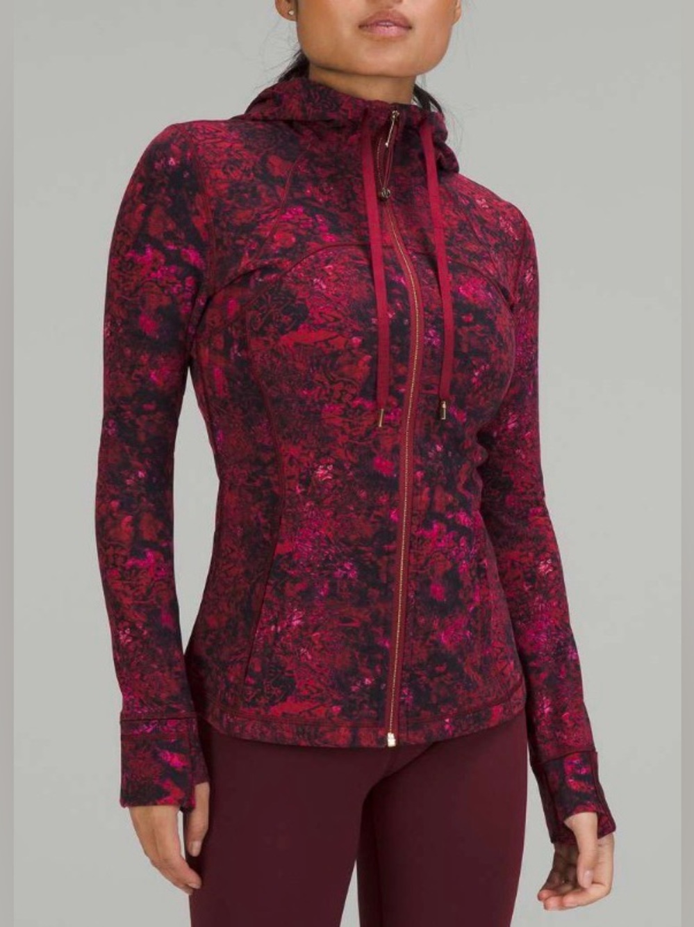 Lululemon New Year Hooded Define Jacket Lunar Phase Multi Nulu sz8